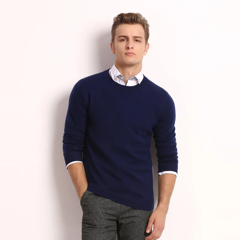 Mens Sweaters 2019 Winter Thick Section Men's Pure Wool Mens Pullover Sweaters Men's Round Neck Plus Size Sweater Mens Sweaters 2019 Winter Thick Section Men's Pure Wool Mens Pullover Sweaters Men's Round Neck Plus Size Sweater