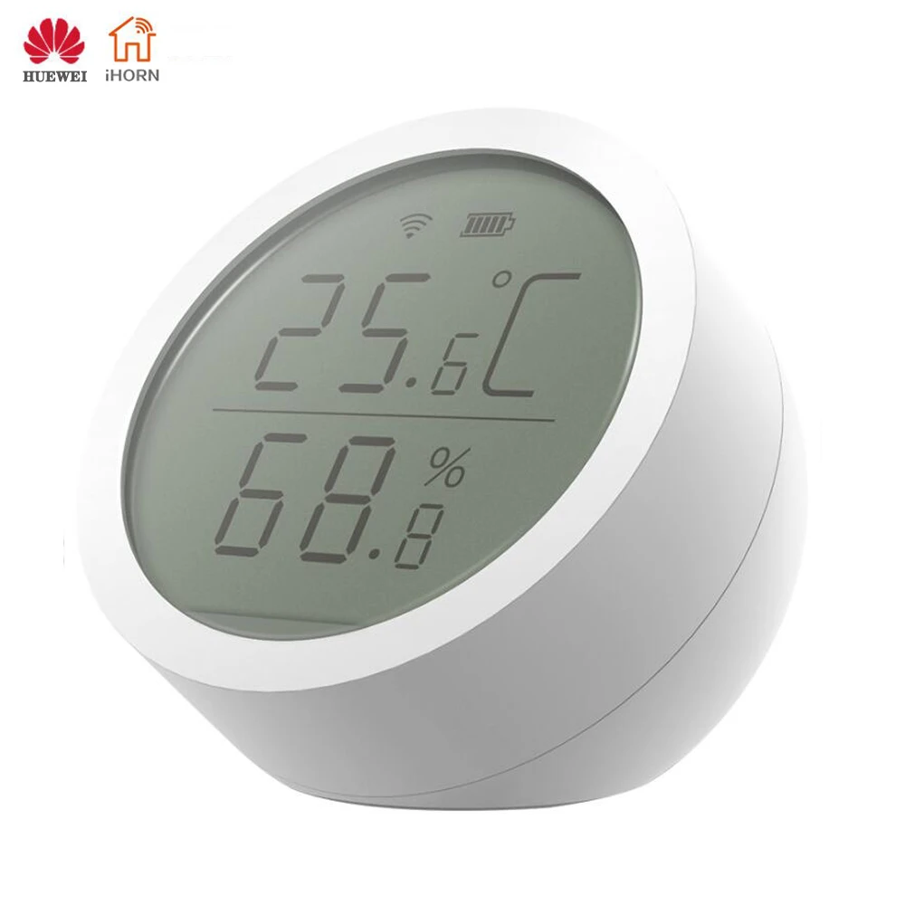 

NEW Temperature And Humidity Sensor HUA WEI LCD Screen Digital Thermometer Moisture Meter For Android&IOS