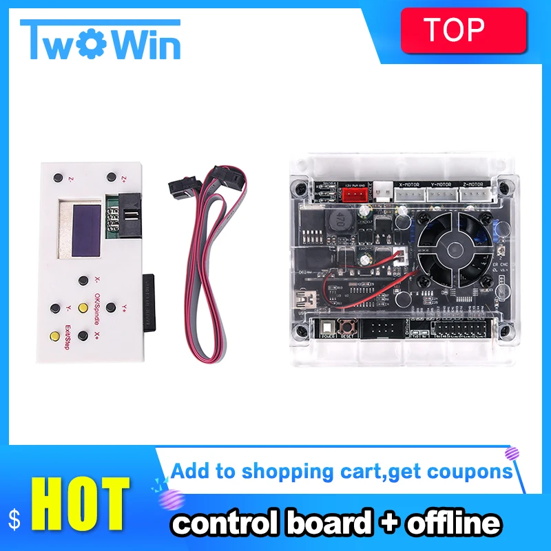 3 axis control,laser eng GRBL 0.9J,USB port cnc engraving machine control board