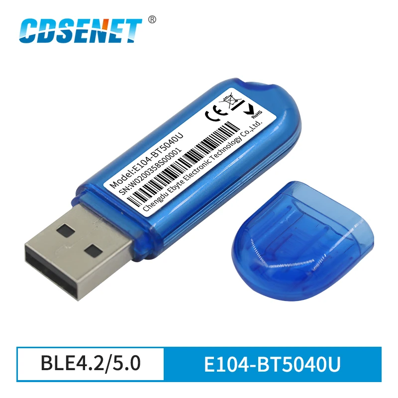 E104-BT5040U nRF52840 BLE4.2 BLE5.0 2 4 ГГц беспроводной bluetooth приемопередатчик BLE USB Dongle модуль с