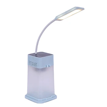 

Bluetooth Speaker USB Rechargeable Led Table Lamp Portable Night Light Reading Lamp Stereo Speaker Home Outdoor Camping Woofer S