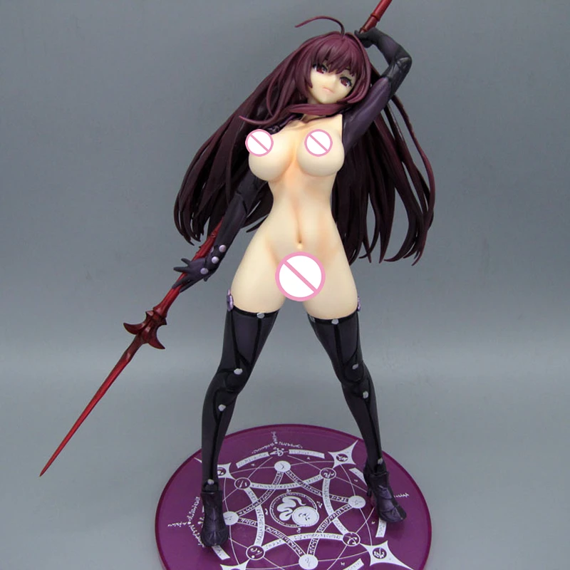 1/6 масштаб Fate/Grand Order Scathach стоящая осанка борется Обнаженная сексуальная Смола GK модель фигурка коллекция аниме фигурки