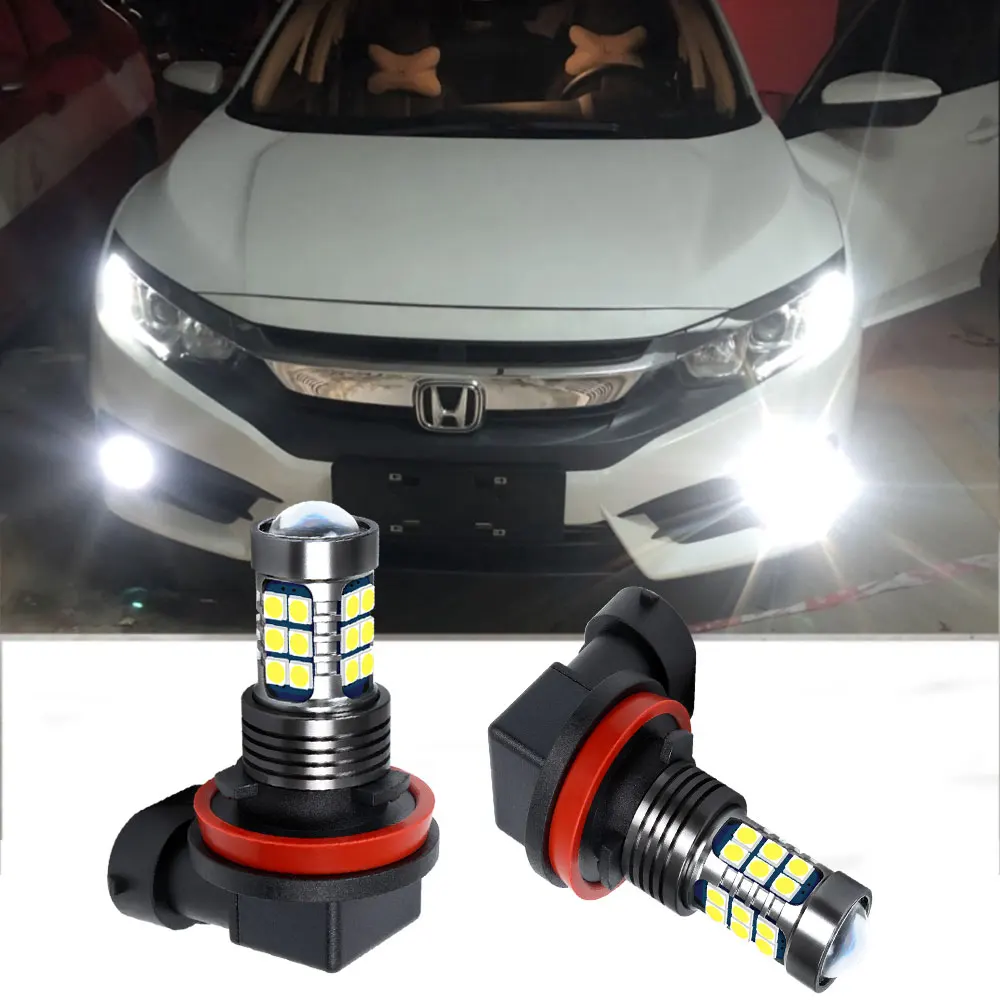 2 шт. светодиодные противотуманные фары H8 H11 для Honda CR-Z 2012 дюйма 2013 | Автомобили и