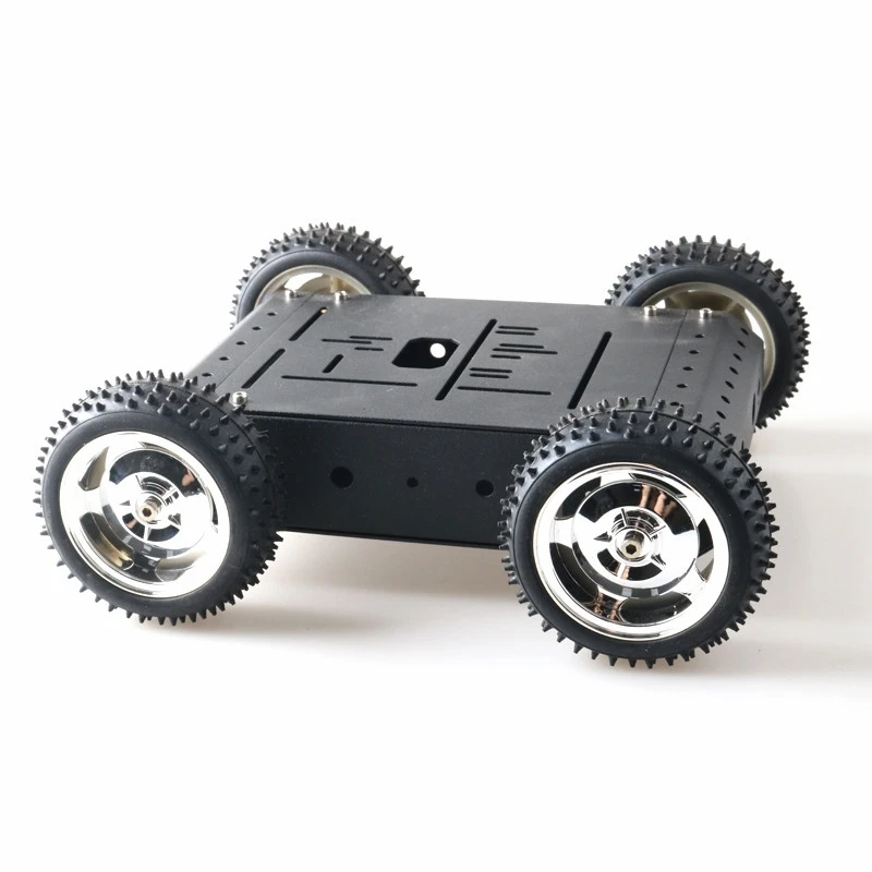 Roda de Borracha Torque do Motor Modelo com 85mm Inteligente Carro Chassi Desmontado Robô Móvel Plataforma 4pcs Alto Brinquedo Educação Diy 4wd rc 6 Brinquedos e hobbies