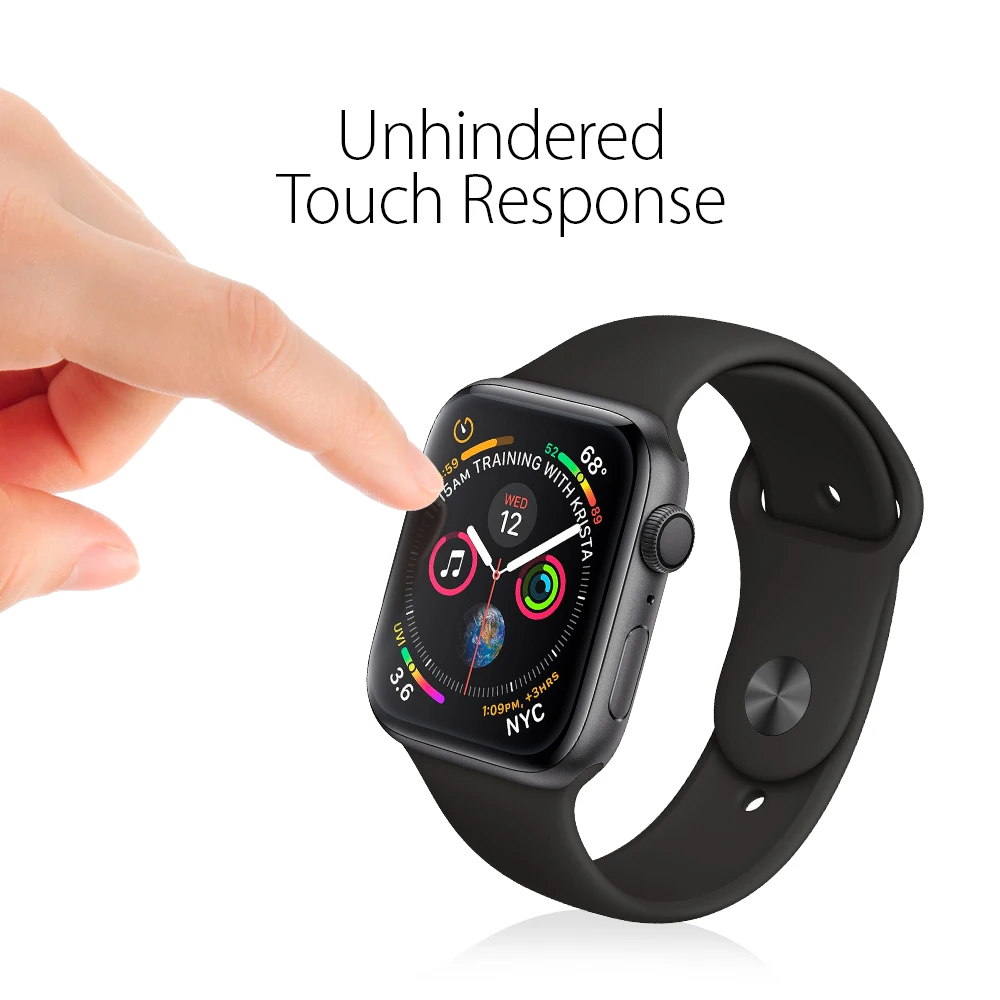 Spigen Неофлекс для наручных часов Apple Watch 5/4(44 мм) Экран протектор гибкий Материал, чтобы предложить полное Экран покрытие 062FL25574