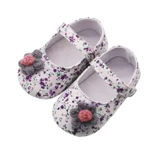 Обувь для новорожденных мальчиков и девочек 1 год; обувь для новорожденных; мягкие ботиночки с цветами для маленьких девочек; ; обувь для первых шагов