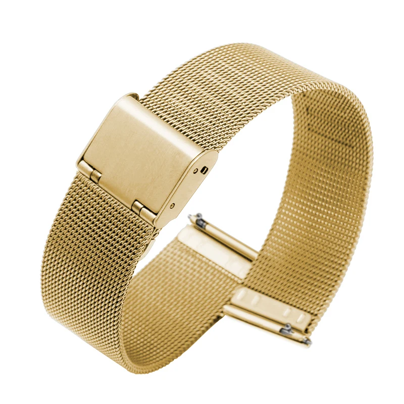 18 20 22mm Milanese Mesh Band For Garmin Venu 2 2S Sq Stainless Steel Watch Wrist Strap For Vivoactive 3 Music 4 4S Vivomove 3S