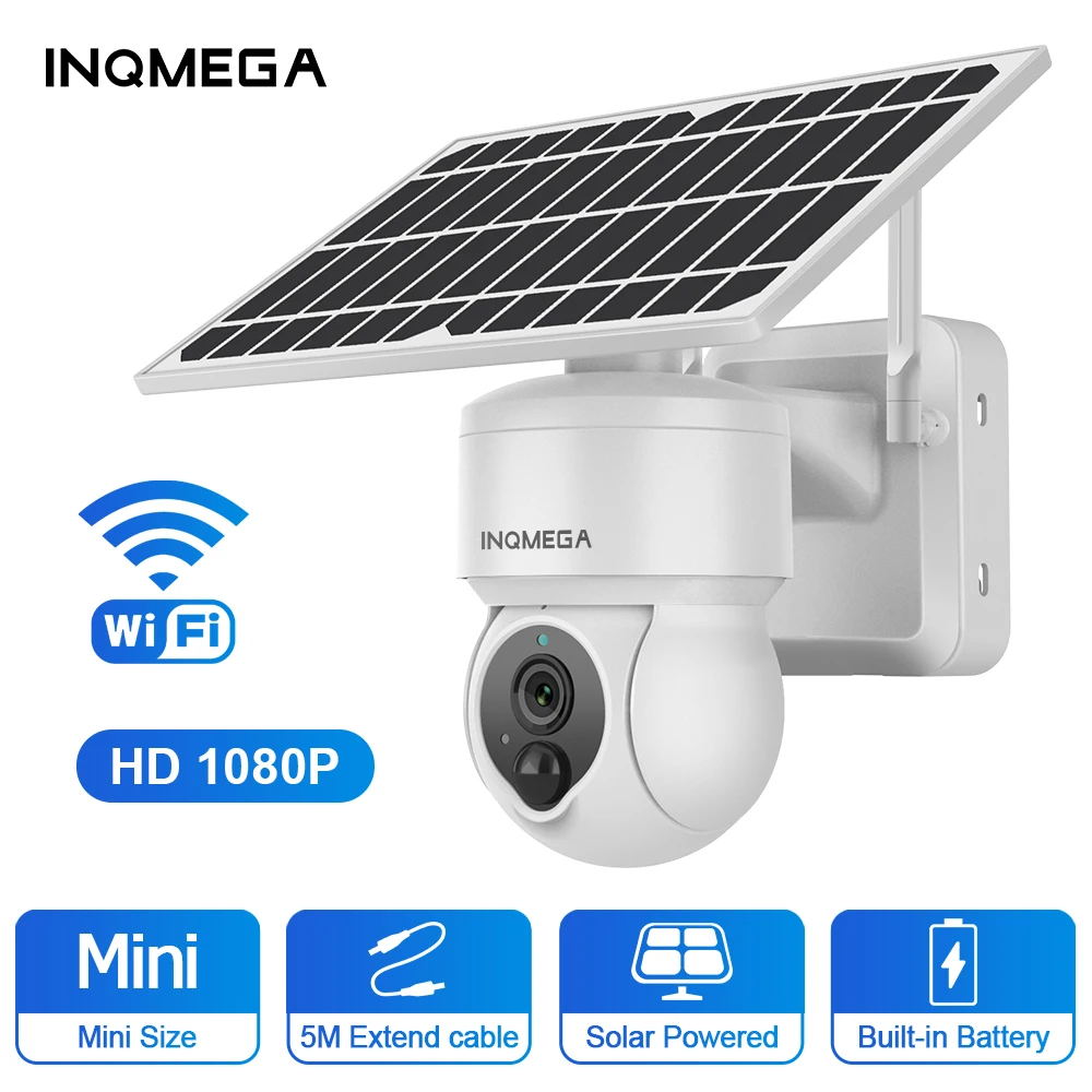 『Video Surveillance!!!』- INQMEGA WIFI Solar Camera with Solar Panel
PIR Detection Two-way Voice Security Protection Waterproof Video
Surveillance CCTV