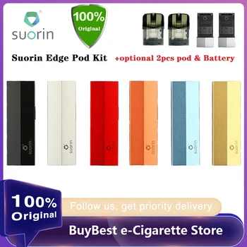 

Original Suorin Edge Pod Vape Kit with 2pcs Battery 230mAh & 2pcs Suorin Edge Pod System Kit E Cig Vs Suorin Air/ Drag Nano