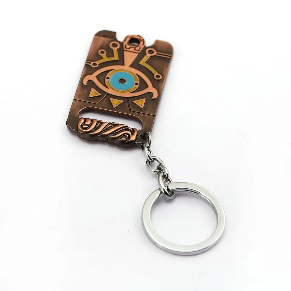 

The Legend Of Zelda Keychain Metal Pendant Key Ring Holder Metal Punk Bag Chaveiro Key Chain Pendant Game Jewelry
