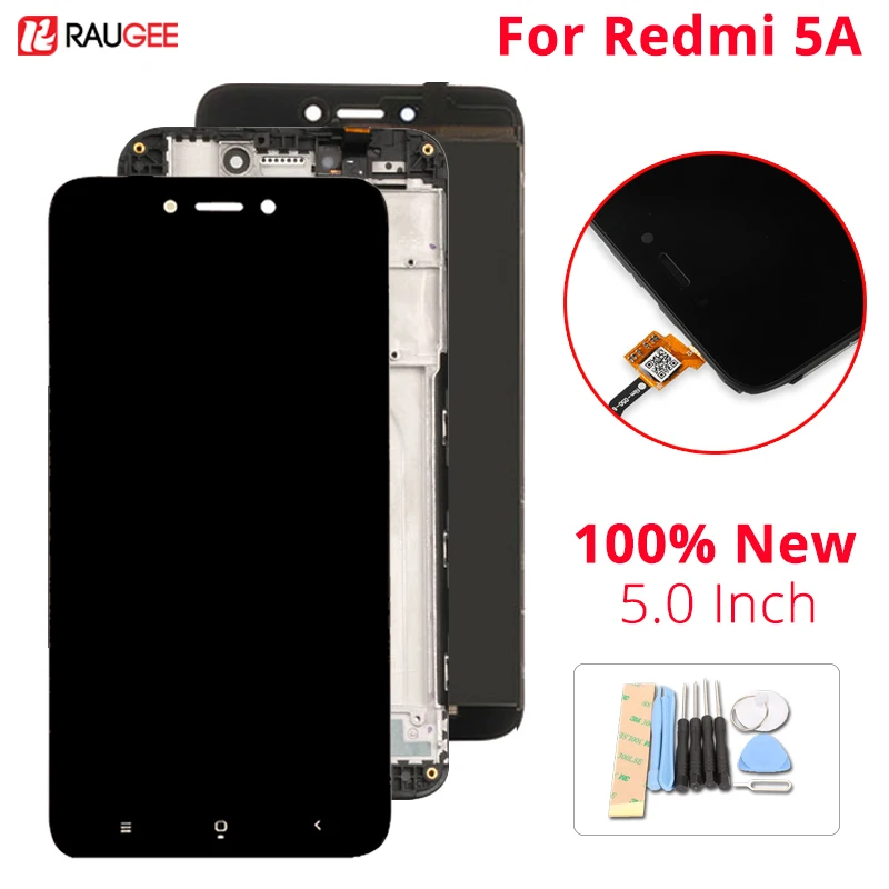 ЖК дисплей для Xiaomi Redmi 5A с сенсорным экраном тестирование хороший дигитайзер в