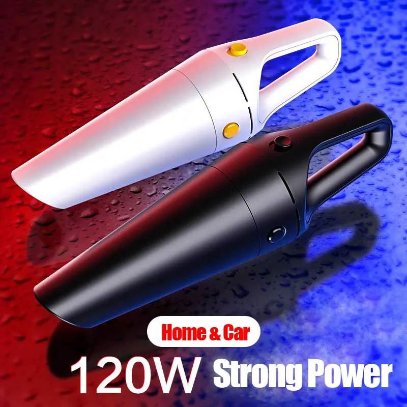 

3500Pa home & car vacuum cleaner Dry and wet compatible aspirador Extension line car cleaner wireless handheld portable