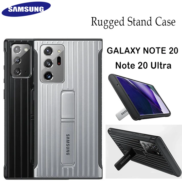 Original Samsung Galaxy Note 20 Ultra 5G Rugged Protective Cover Standing Case Shockproof For NOTE 20 5G EF-RN985 With Holder 1