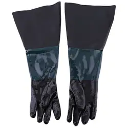 60 см ПВХ перчатки мягкие удобные пескоструйные рабочие перчатки для шкаф для пескоструйной обработки противоскользящие рабочие защитные