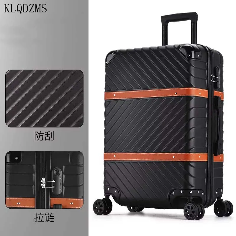 KLQDZMS 2" 22" 2" 26" 29 дюймов высокой емкости алюминиевая рама дорожная сумка прокатный багаж Спиннер тележка для каюты чемодан колеса