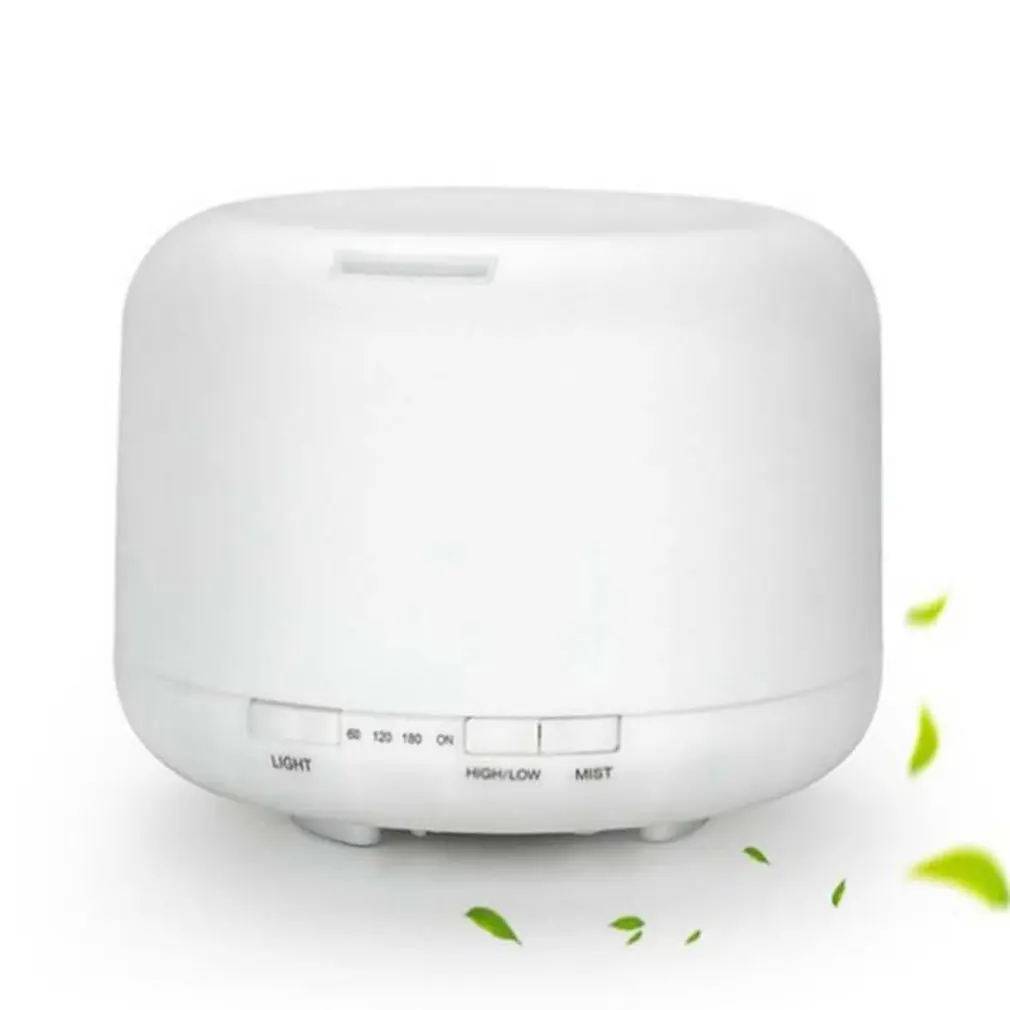 

500ml Ultrasonic Air Humidifier Aroma Essential Oil Diffuser Aromatherapy Hmidificador 7 Color Change LED Night Light Home