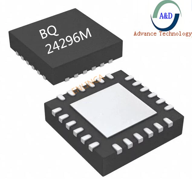 100% новый BQ24296MRGER BQ24296M 24296M код маркировки заряда IC с M | Электронные компоненты и