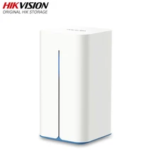Hikvision nas rede de compartilhamento em nuvem privada anexado servidor de armazenamento para suporte doméstico hdd/ssd 2.5 polegada hikstorage h90