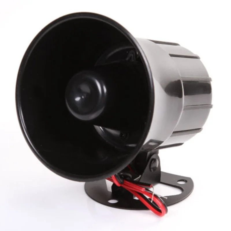 Car Horn Auto Horn Universal Air Horn Siren PA Speaker Boat 12V 110db Portable