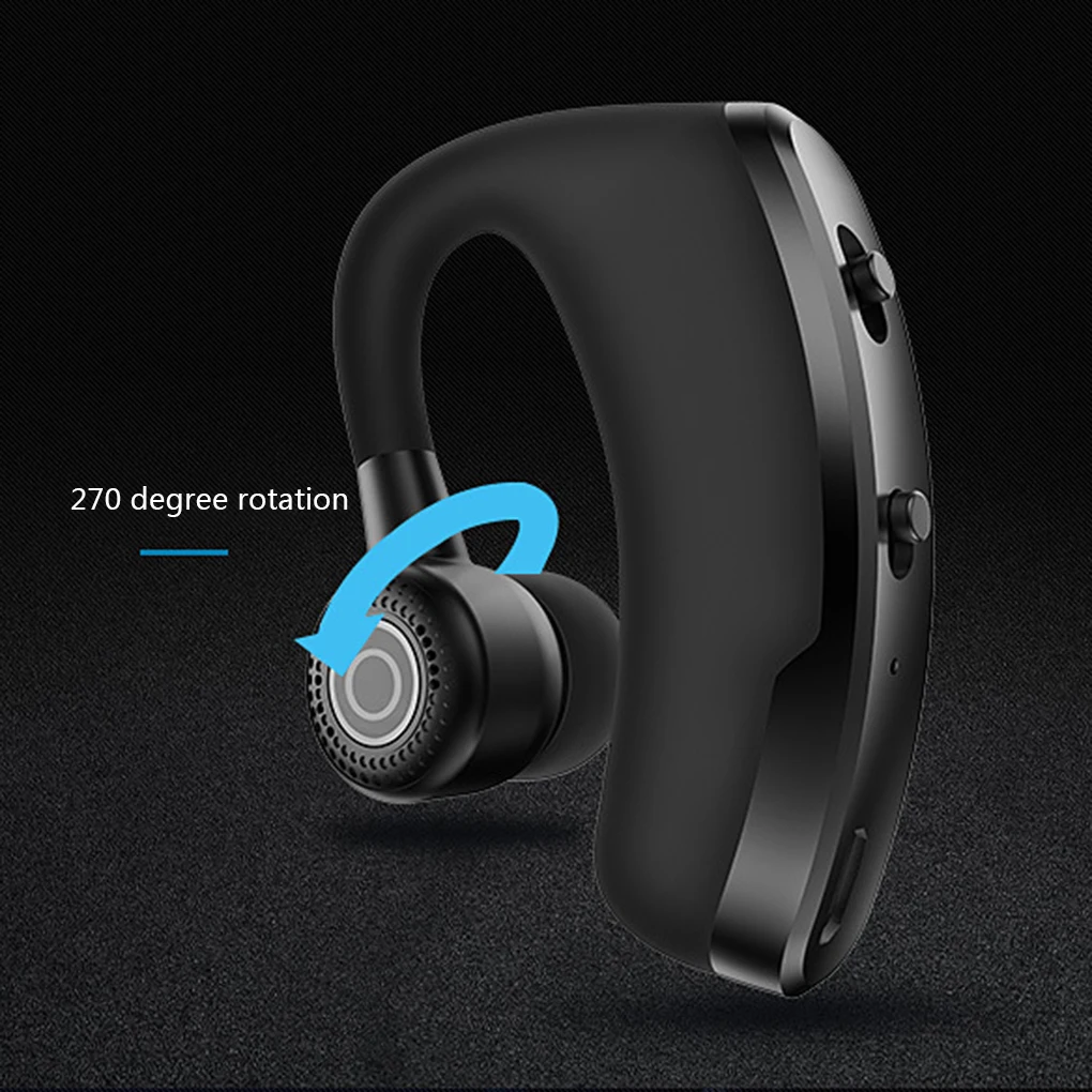 Новые Bluetooth наушники с шумоподавлением, Бизнес Беспроводная bluetooth-гарнитура с микрофоном для водителей, спорта, громкой связи, беспроводная