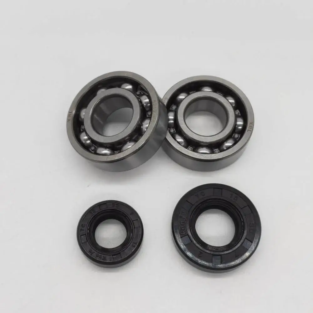 Crankshaft Oil Seal Grooved ball Bearing Kit For 40F-5 CG430 Brush Cutter & Grass Trimmer Grass Trimmer Brush Cutter Accessories