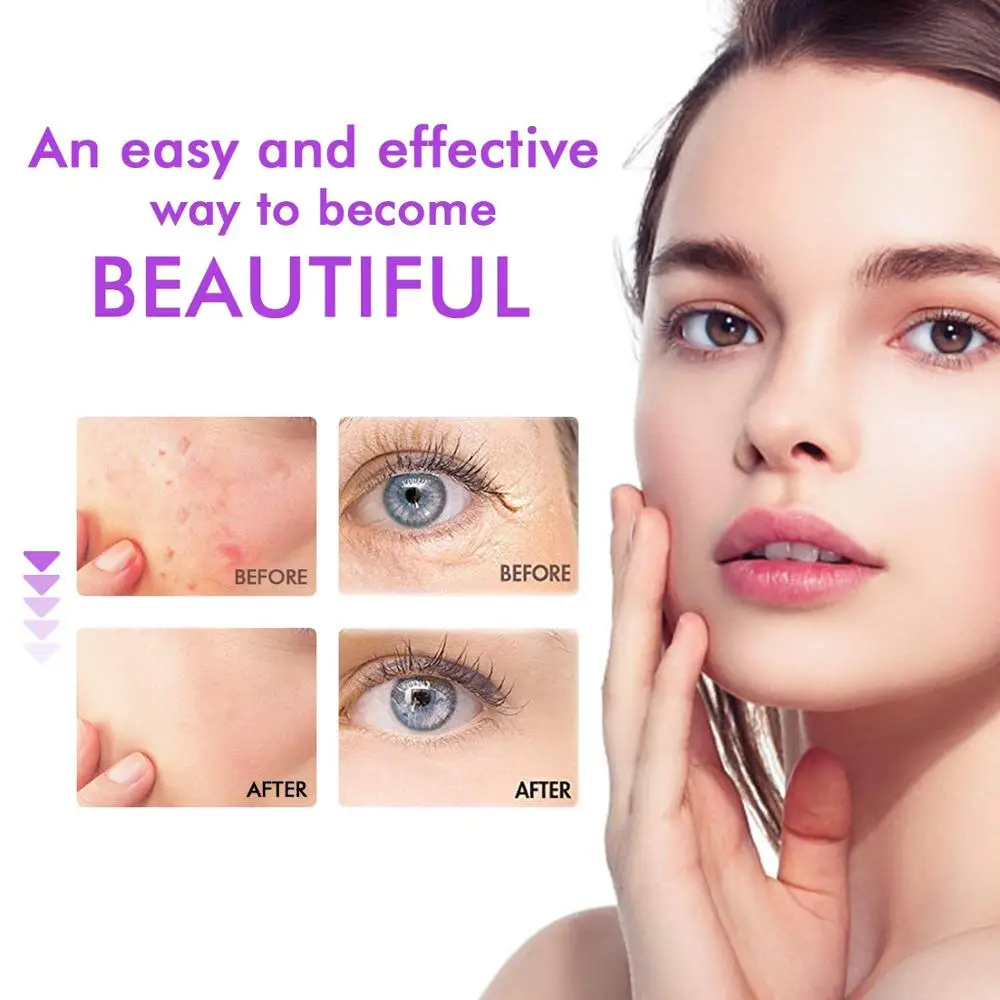 7 In 1 High Frequency Electrode Facial Machine Glass Tube Acne Wand