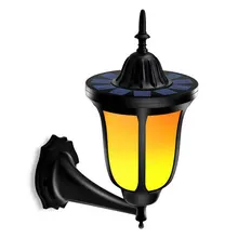 Солнечный гексагональный 96 Светодиодный настенный светильник, белая дорожка, настенный ландшафтный светильник, садовый забор, уличный светильник, для сада, двора, двери