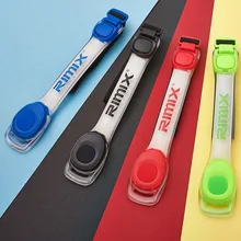 Сияющий светодиодный браслет для бега, спортивный браслет, для ночного бега, для верховой езды, безопасное освещение, леггинсы, ремешок на запястье, светоотражающее оборудование