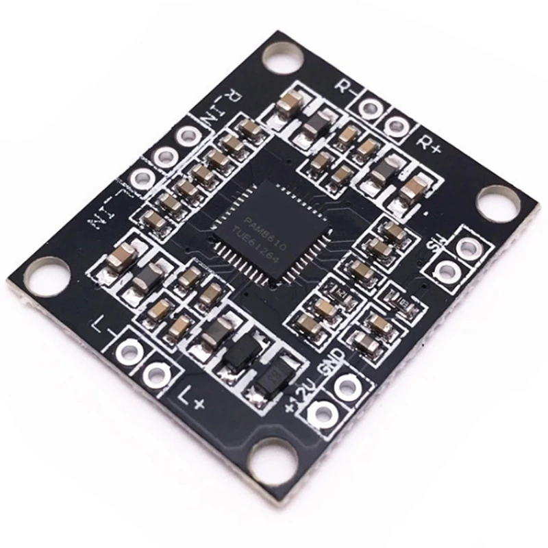 10PCS PAM8610 Digital Power Amplifier Board 2 X15W Dual Channel Stereo Mini Class D Power Amplifier Board