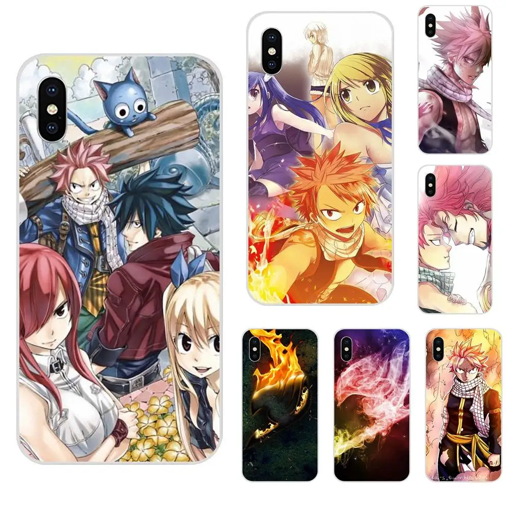 

Silicone Case Cover For Xiaomi Redmi Note 2 3 3S 4 4A 4X 5 5A 6 6A Pro Plus Anime Naruto Fairy Tail