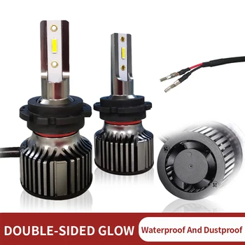 

2Pcs Super Bright D1S D2S D2R D2C D3S D4S D5S LED Headlight Bulbs Kit Canbus Car Lamp XHP60 Chip 12v 6000K 6000LM Voiture