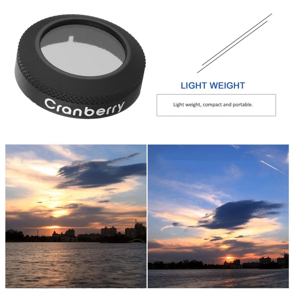 Воздушный объектив Мини Poatable легкий UV HD фильтр объектива камеры для DJI Air камера Дрон поляризатор фильтр плотности