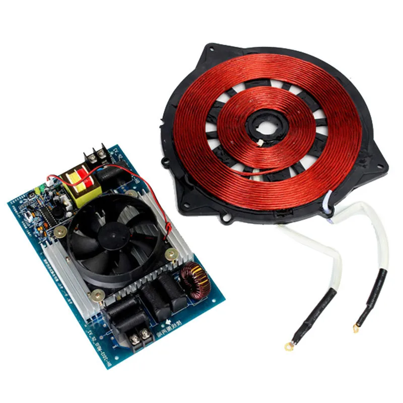  220V 2500W Induction Heater 20-25kHZ With Coil Electric Magnetic Heating Control Panel For Kitchen  - 4000549686454