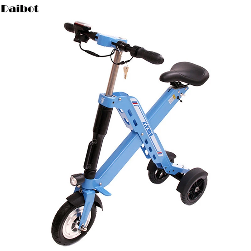 

SEALUP Three Wheel Electric Tricycle Mini Electric Scooters 8 Inch 350W 36V Foldable 3 Wheel Kick Scooter For Adult With Seat