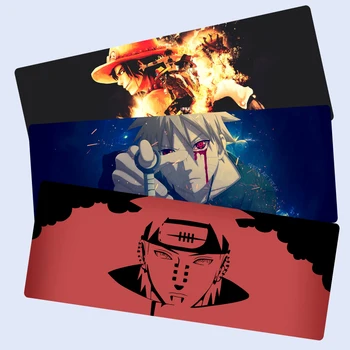 

Customized Naruto Logo Mouse Pad Memorial Gift Animation peripheral Large Thickened Mouse Pad Desk Mat 80*30*3cm