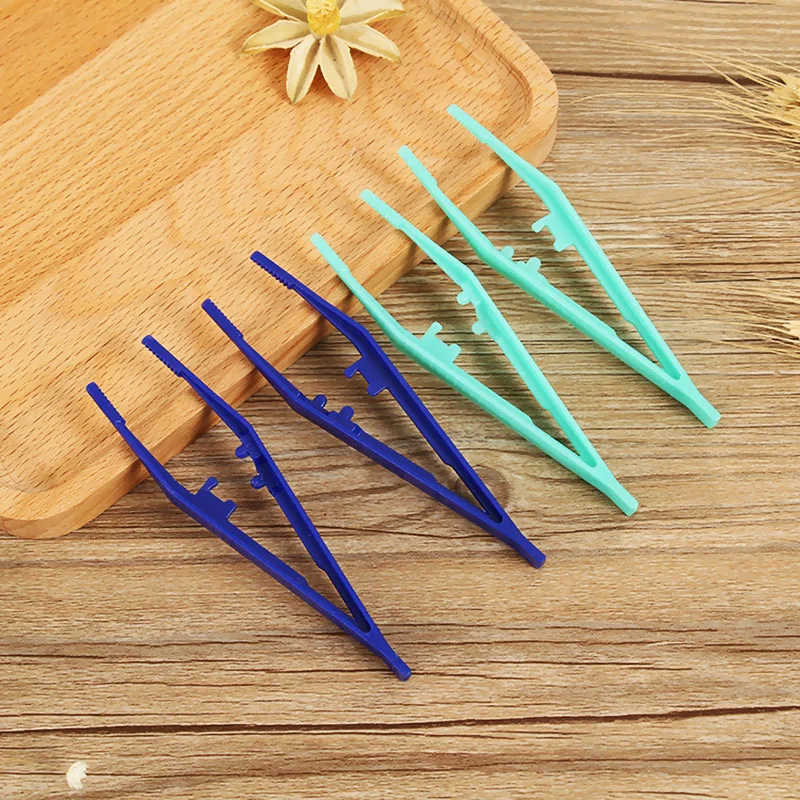 Pinzas de plástico de seguridad para niños, tratamiento de primeros auxilios para heridas, juguetes artesanales para niños, artesanía, maquillaje, juegos de herramientas manuales de reparación
