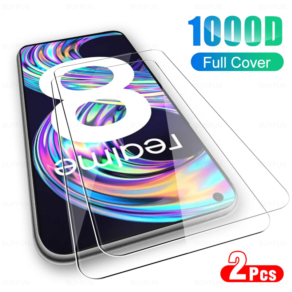 

Закаленное стекло для OPPO Realme 8 4G 5G 8Pro Pro V13 Narzo 30 5G Realme8, 2 шт., защитная пленка для экрана 6,4 дюйма RMX3085