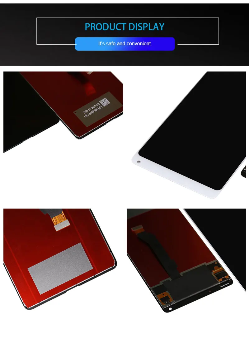 Original Screen For Xiaomi Mi Mix 2s Explorer Display Digitizer Assembly 5.99" Touch Screen Replacement Lcd 2160* 1080