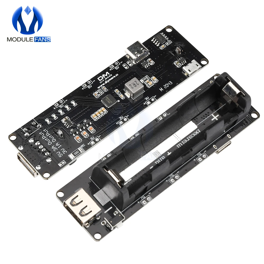ESP32 ESP32S для Wemos 18650 щит зарядки аккумулятора Модульная плата V3 Micro USB порт типа A