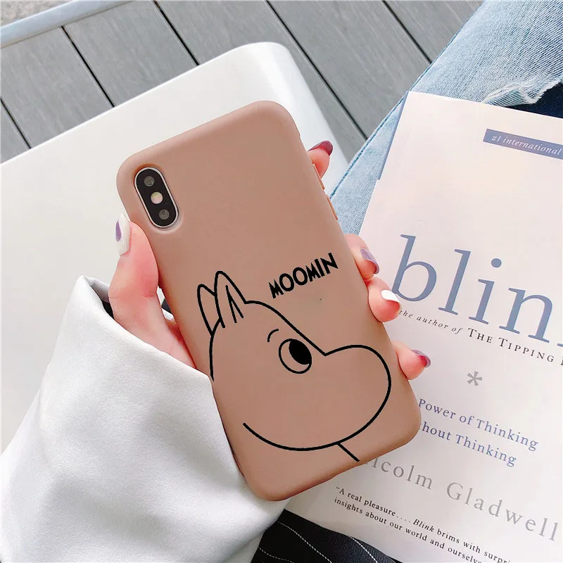 Милый чехол с аниме Moomin для huawei P30 P20 P10 Pro Lite Plus, силиконовый чехол для телефона, мягкий чехол - Цвет: Moomin2Brown