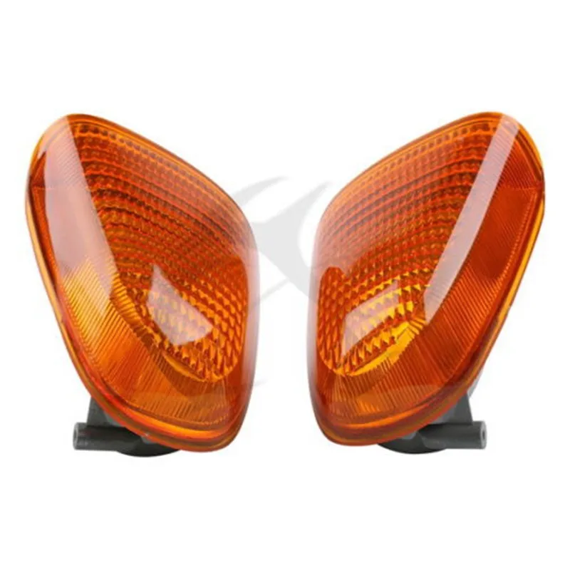 Orange Мотоцикл задний поворотный сигнальный проблесковый огонь индикаторы для Kawasaki ZZR 1100 D ZX-11 1993-1999 94 95 96 97 98 черный/белый/оранжевый - Цвет: Orange