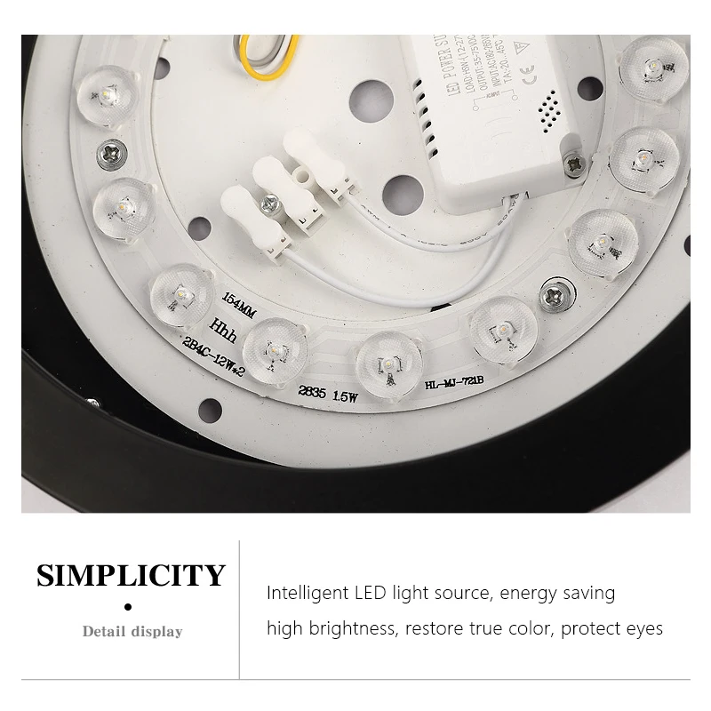 Modern 12W LED Ceiling Light For Living room Bedroom Home Indoor Acrylic Led Ceiling lamp For Hallway balcony Hotel corridor