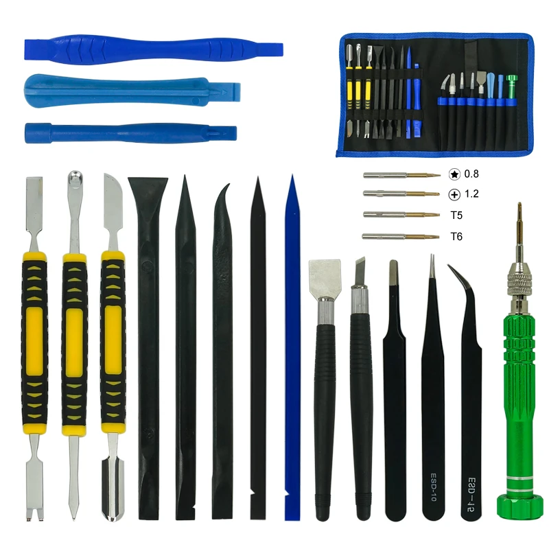 Laptop maintenance moblie phone repair multifunction boot 17 in 1 tool Kit Set disassembly