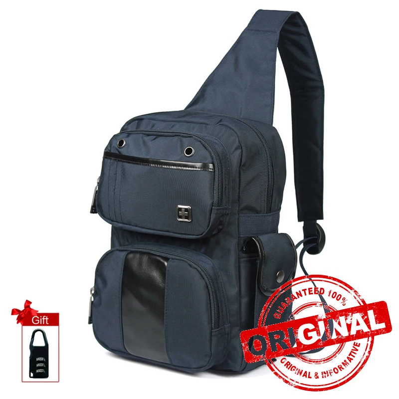

New Arrival Direct Selling Interior Compartment Sling Bag And Small Casual One Shoulder Waterproof Chest Bag SWK1009
