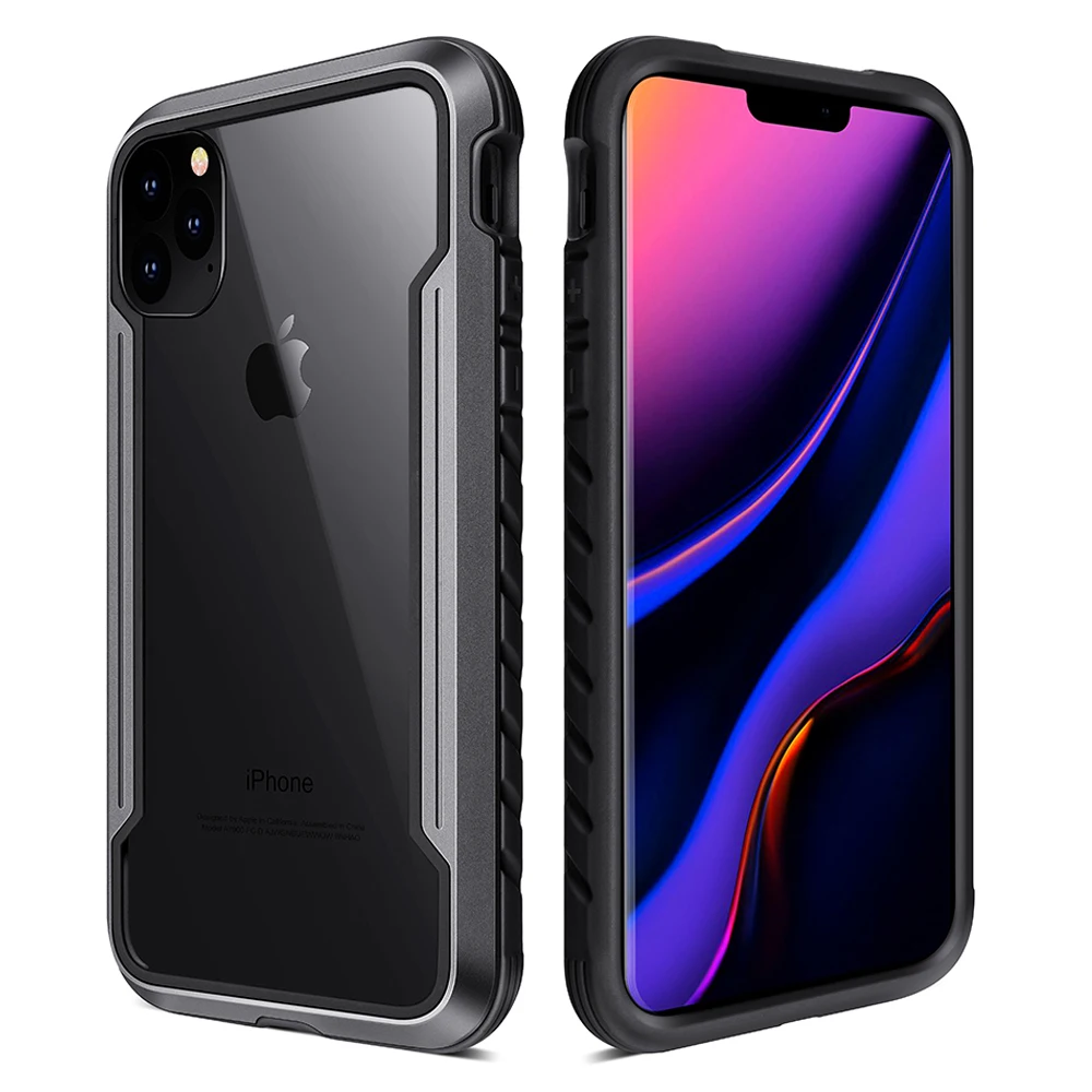 for iPhone 11 Pro Case Defense Shield Series Military Grade Drop Tested Anodized Aluminum TPU Polycarbonate Protective | Мобильные
