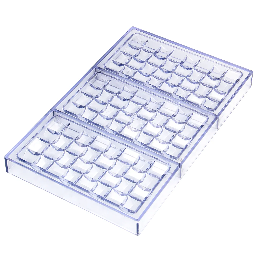 

Free Shipping New Plastic Multiple Grid Shapes DIY Baking Chocolate Mold CC0091