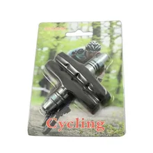 Резиновая тормозная колодка для велосипеда, мотоцикла, машины, тихий тормозной резиновый блок, чистый черный тормозной резиновый блок