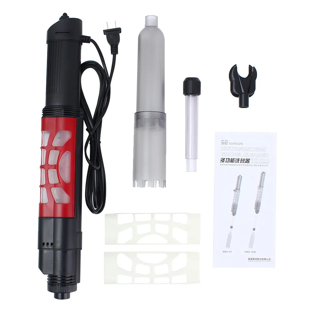 

Aquarium Cleaner Filter Automatic Gravel Electric Droppings Sludge Extractor Electric Aquarium Water Change Pump for Fish Tank