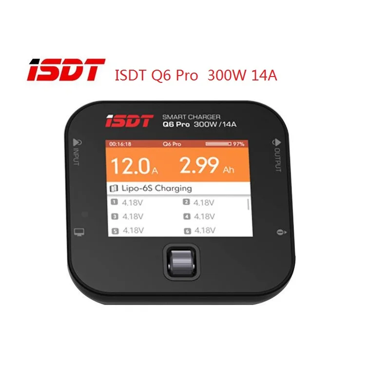

ISDT Q6 Pro BattGo 300W 14A Pocket Lipo Battery Balance Charger Portable Charger
