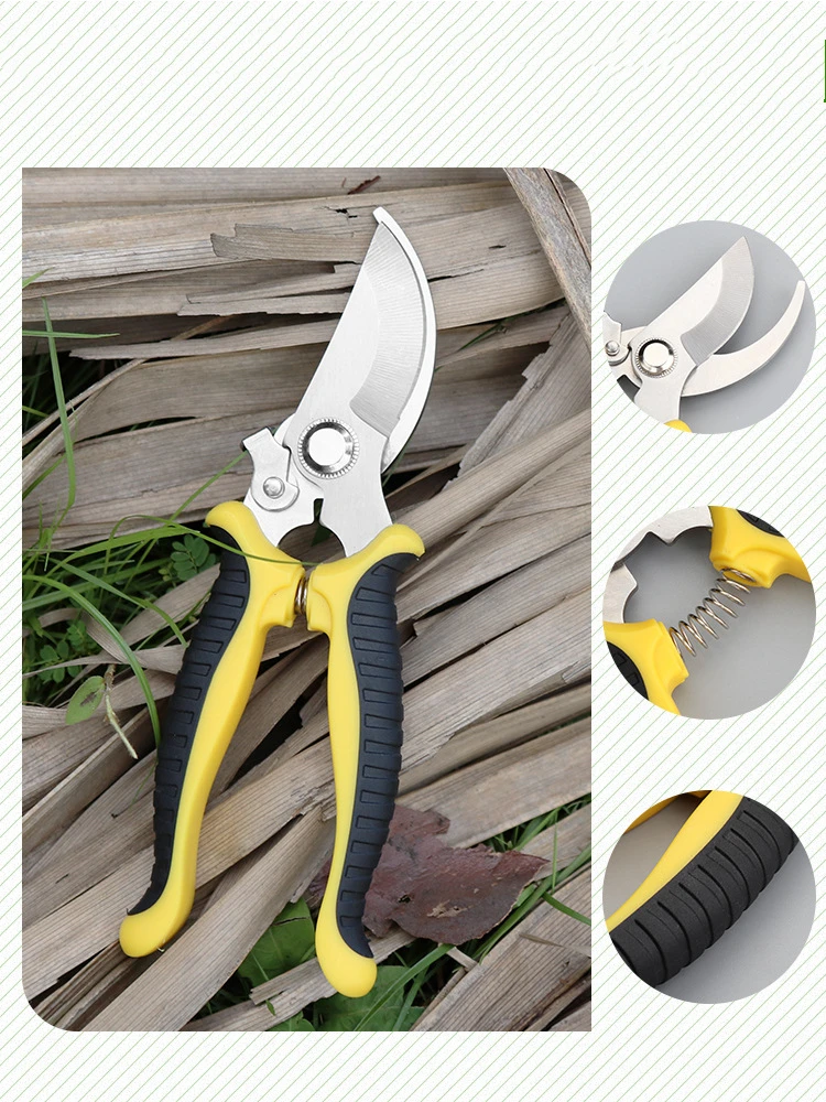 SK5 Steel Garden Pruning Shears Bonsai Branch Cutter Fruit Picking Scissors Agriculture Grafting Tool Pruners Tools | Инструменты